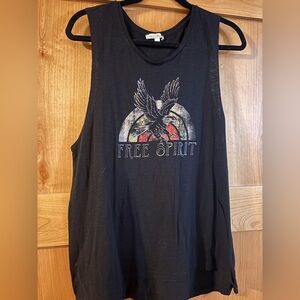 Express Black Sleeveless Top